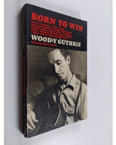 Kirjailijan Woody Guthrie käytetty kirja Born to win