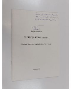Kirjailijan Päiviä Tommila käytetty teos Nurmijärven synty : Eripainos Nurmijärven pitäjän historian 1. osasta