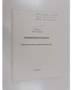 Kirjailijan Päiviä Tommila käytetty teos Nurmijärven synty : Eripainos Nurmijärven pitäjän historian 1. osasta