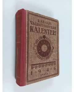 käytetty kirja Kansan valistusseuran kalenteri 1946