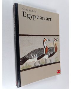 Kirjailijan Cyril Aldred käytetty kirja Egyptian art : in the days of the pharaohs 3100-320 BC