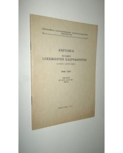 Tekijän Eino Jauri  käytetty kirja Kertomus Suomen liikemiesten kauppaopiston 49:nnestä lukuvuodesta 1946-1947