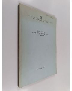 käytetty kirja Kielitaidon laajentamiskomitean mietintö