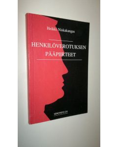 Kirjailijan Heikki Niskakangas käytetty kirja Henkilöverotuksen pääpiirteet