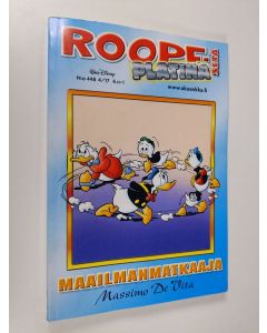 Kirjailijan Walt Disney käytetty kirja Roope-Setä Platina n:o 4/17