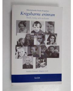 käytetty kirja Krigsbarns erinran : snäll, lydig och tacksam