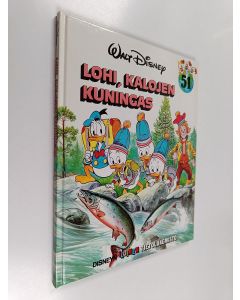 Kirjailijan Walt Disney käytetty kirja Lohi, kalojen kuningas