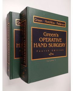 käytetty kirja Green's operative hand surgery Vol. 1-2