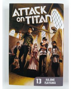 Kirjailijan Hajime Isayama uusi kirja Attack on Titan Volume 13