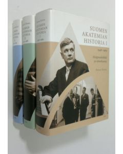 Kirjailijan Allan Tiitta käytetty kirja Suomen Akatemian historia 1-3 : 1948-1969 : Huippuyksilöitä ja toimikuntia ; 1970-1988 : Yhteiskunta ja tutkimus ; 1989-2003 : Kilpailu ja yhteistyö