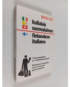 käytetty kirja Italialais-suomalainen, suomalais-italialainen sanakirja dizionario italiano-finlandese finlandese-italiano