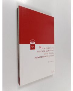 Kirjailijan Ilona Herlin käytetty kirja Suomen kielen koska-konjuktion merkitys ja merkityksenkehitys