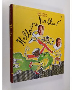 Kirjailijan Antti Vahtera käytetty kirja Hellan haltuun