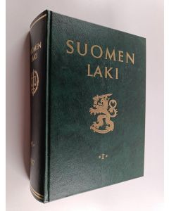 käytetty kirja Suomen laki 1987 osa 1