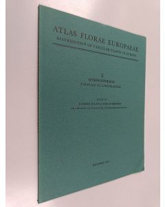 käytetty kirja Atlas florae Europaeae : distribution of vascular plants in Europe, 2 - Gymnospermae (Pinaceae to Ephedraceae)