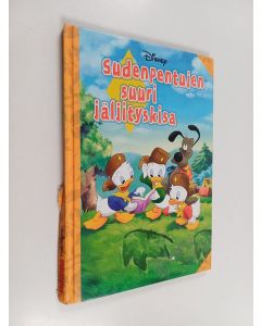 Kirjailijan Walt Disney käytetty kirja Sudenpentujen suuri jäljityskisa