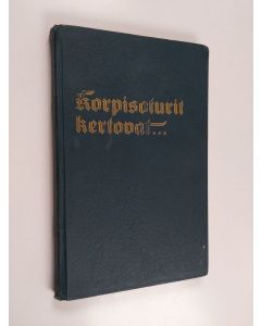 käytetty kirja Korpisoturit kertovat...