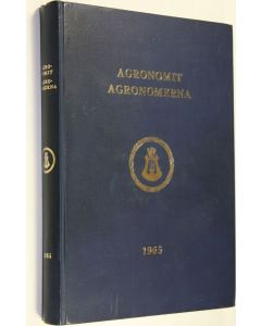 käytetty kirja Agronomit = Agronomerna 1965