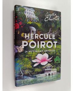 Kirjailijan Agatha Christie käytetty kirja Hercule Poirot ja huvimajan arvoitus