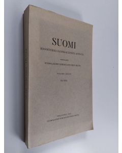 käytetty kirja Suomi : kirjoituksia isänmaallisista aiheista 14:s osa