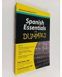 Kirjailijan Gail Stein & Cecie Kraynak käytetty kirja Spanish Essentials For Dummies