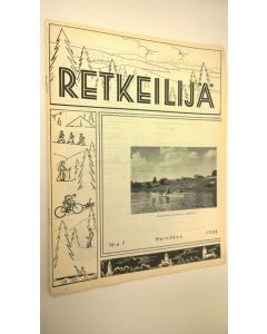 käytetty teos Retkeilijä N:o 7 1938 : yleinen retkeily- ja ulkoilulehti