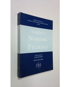 Kirjailijan Svenska litteratursällskapet i Finland käytetty kirja Studier i nordisk filologi