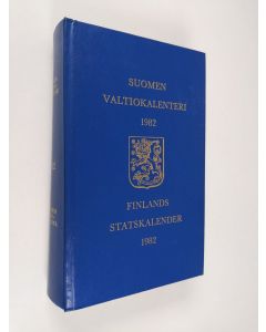 käytetty kirja Suomen valtiokalenteri 1982