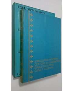 Kirjailijan Wolfgang Schwarze käytetty teos Exklusives Wohnen : international gultige Einrichtungen im grossen Stil