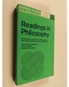 käytetty kirja Readings in philosophy