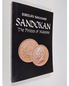 Kirjailijan Emilio Salgari käytetty kirja Sandokan - The pirates of Malaysia