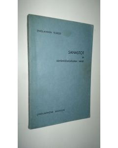 käytetty kirja Englannin kurssi - sanastot ja ääntämisharjoitusten teksti