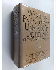 käytetty kirja Webster's encyclopedic unabridged dictionary : of the English language