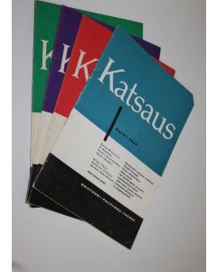 käytetty teos Katsaus nro 1-4/1957 (nro 1:ssa lukee kevät)