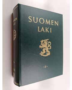 käytetty kirja Suomen laki 1985 : osa 1