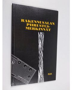 Kirjailijan Ilkka Knuuttila käytetty kirja Rakennusalan piirustusmerkinnät