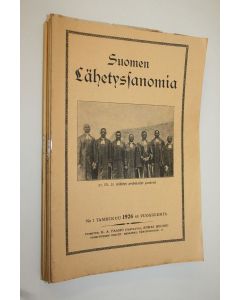käytetty teos Suomen lähetyssanomia vuosikerta 1926