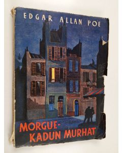 Kirjailijan Edgar Allan Poe käytetty kirja Morgue-kadun murhat