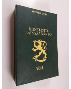 käytetty kirja Kiinteistölainsäädäntö 2011