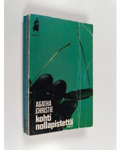 Kirjailijan Agatha Christie käytetty kirja Kohti nollapistettä