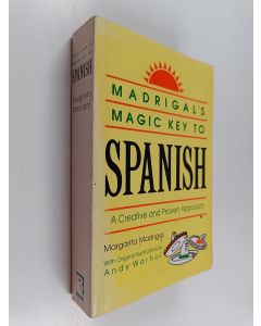 Kirjailijan Margarita Madrigal käytetty kirja Madrigal̕s magic key to spanish