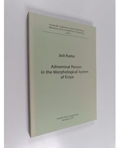 Kirjailijan Jack Rueter käytetty kirja Adnominal person in the morphological system of Erzya
