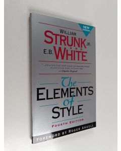 Kirjailijan William Strunk käytetty kirja The elements of style