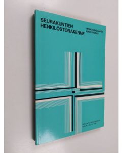 Kirjailijan Heikki Mäkeläinen käytetty kirja Seurakuntien henkilöstörakenne : kokonaisselvitys Suomen evlut kirkon henkilöstöstä vuonna 1982