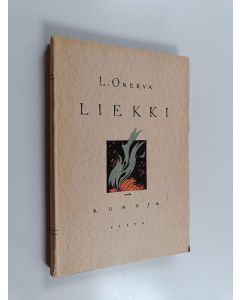 Kirjailijan L. Onerva käytetty kirja Liekki