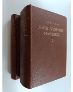 Kirjailijan H. Haeder käytetty teos Maskinteknisk handbok 1-2