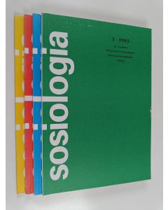 käytetty kirja Sosiologia vuosikerta 1993 1-4