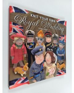 Kirjailijan Fiona Goble käytetty kirja Knit Your Own Royal Wedding