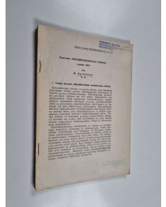 Kirjailijan Martti Kerkkonen käytetty teos Suomen eläinlääkintölaitoksen historia vuoteen 1897