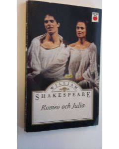Kirjailijan William Shakespeare käytetty kirja Romeo och Julia